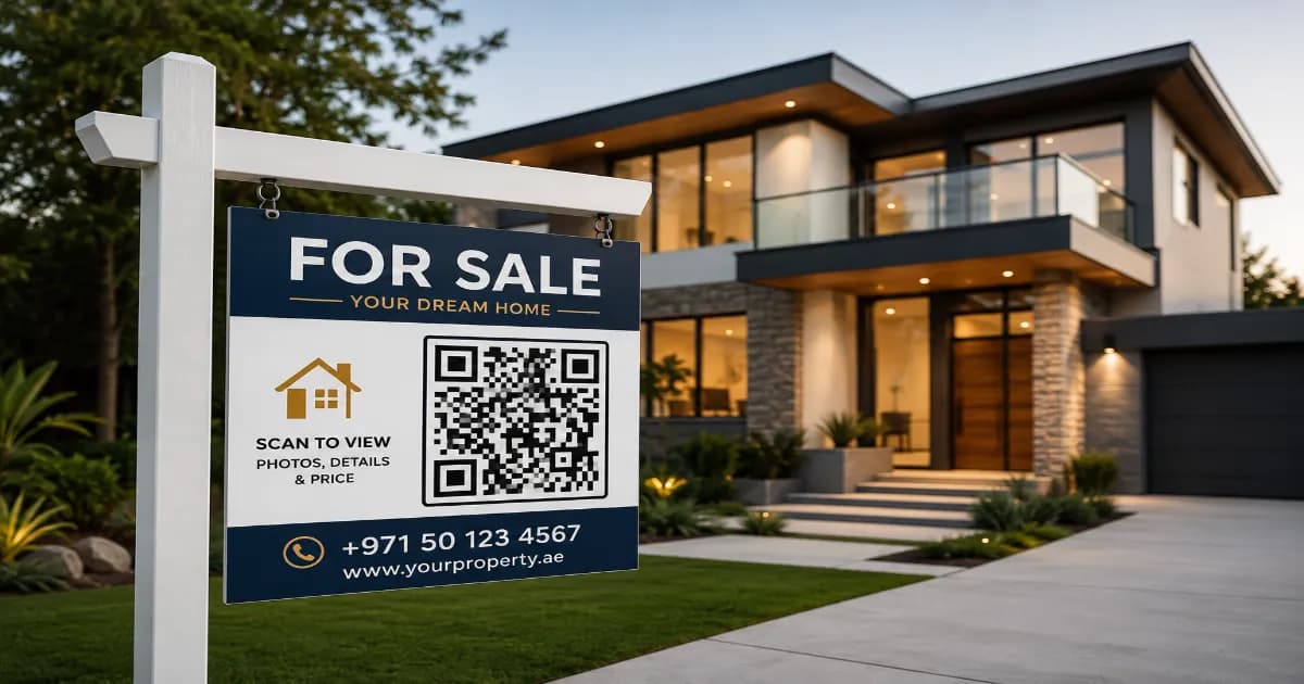 Nutzung von QR-Codes für Immobilienangebote