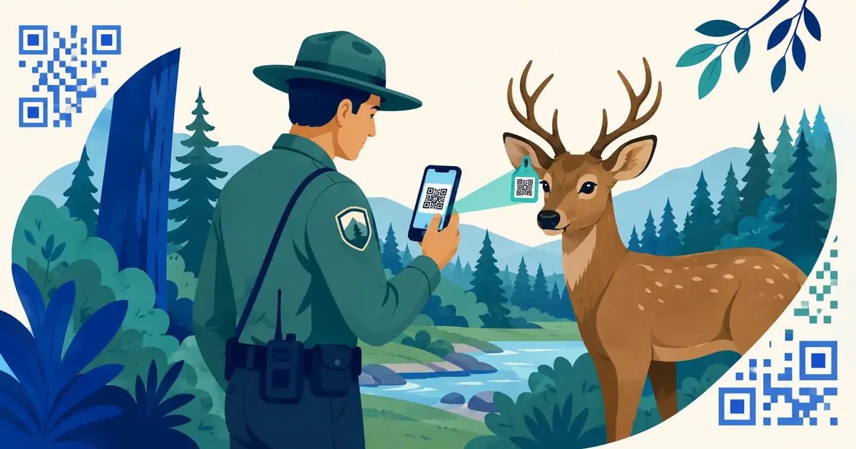 How Rangers and Researchers Use QR Codes to Protect Wildlife